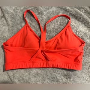 Red gym shark sports bra. Size medium. No padding